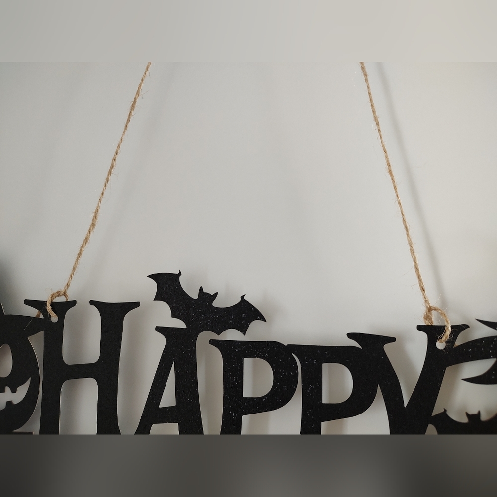 Happy Halloween sign - Picture 2 of 3